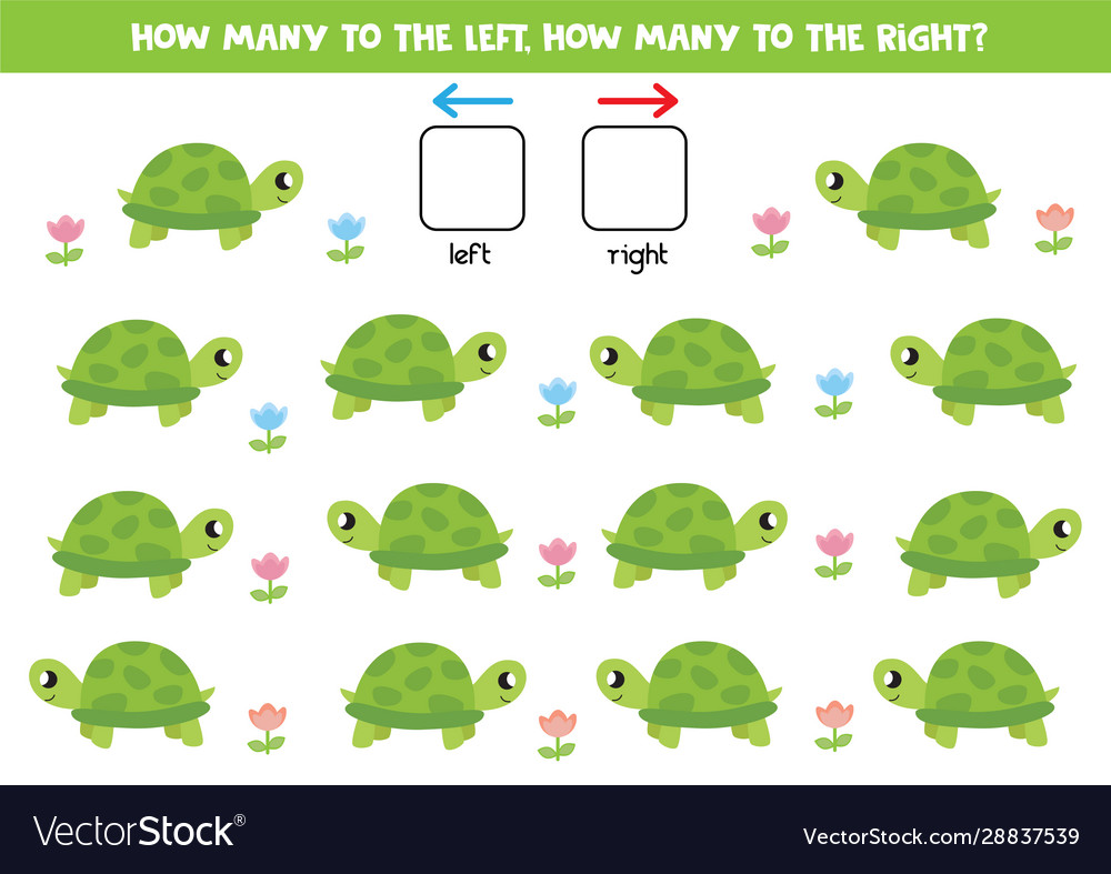 Left and Right Turtle Game