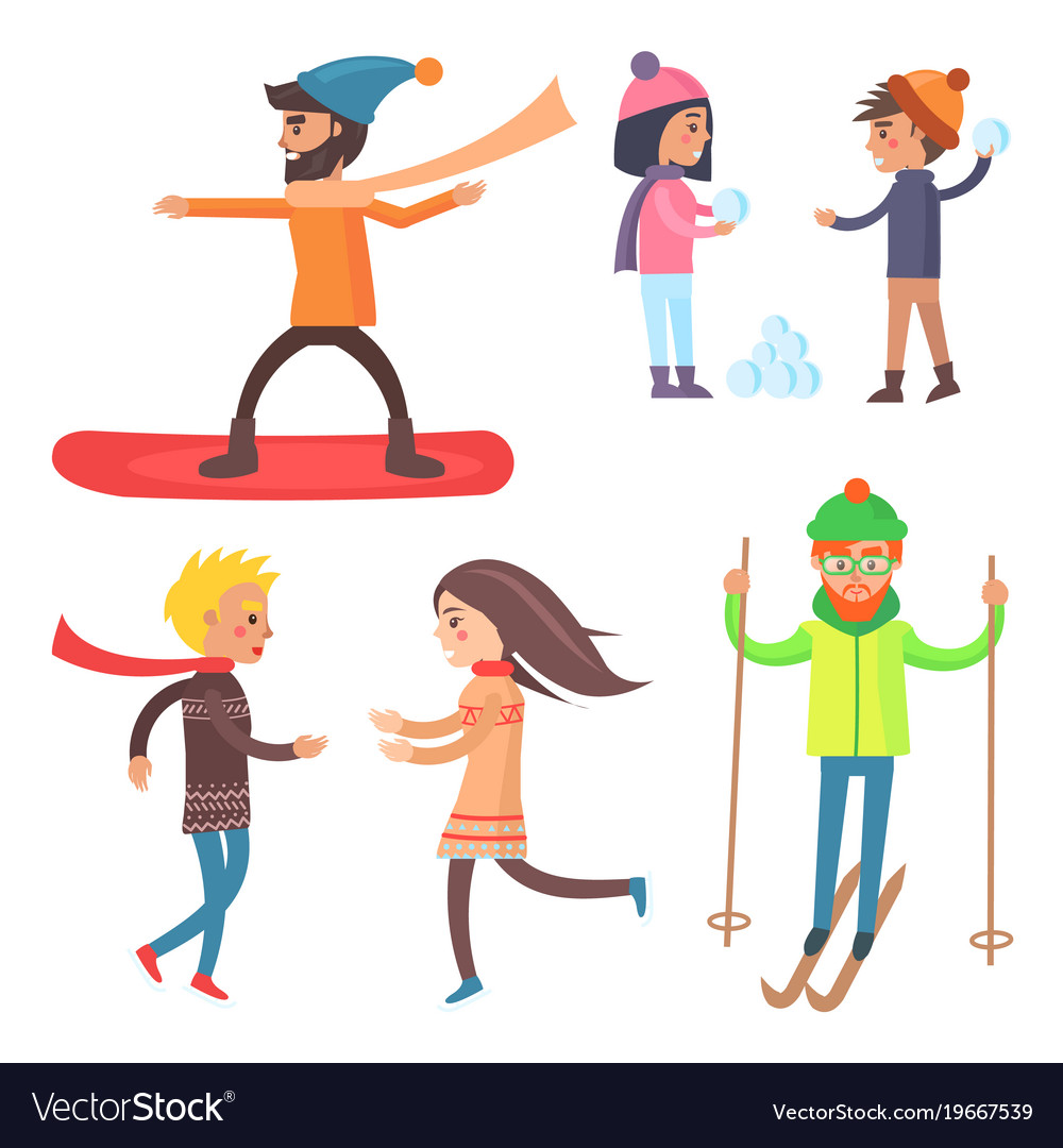 People collection of icons