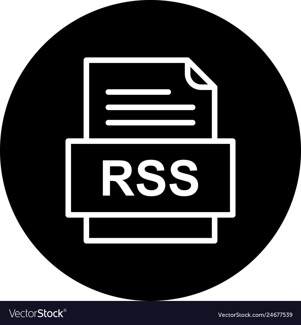 Rss file document icon