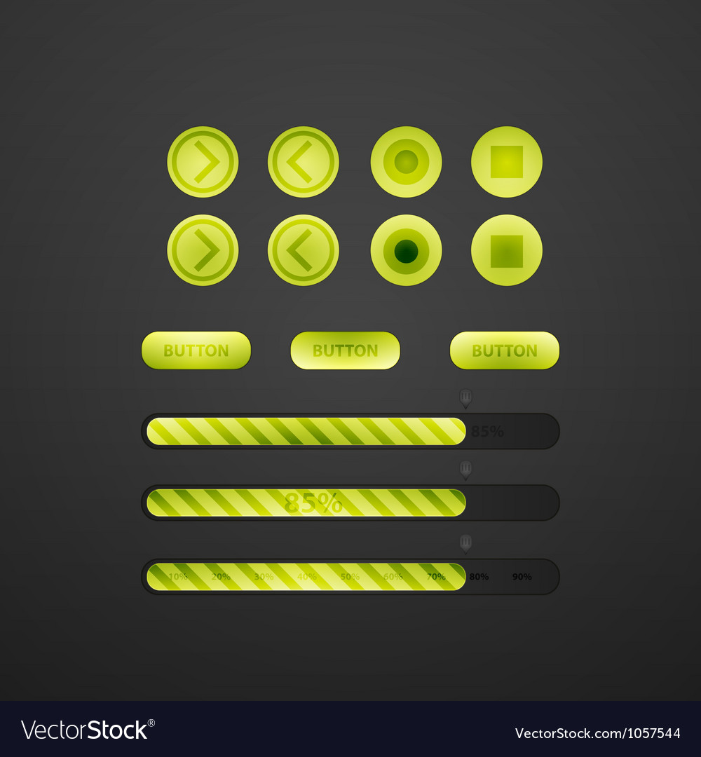 Website navigation collection set
