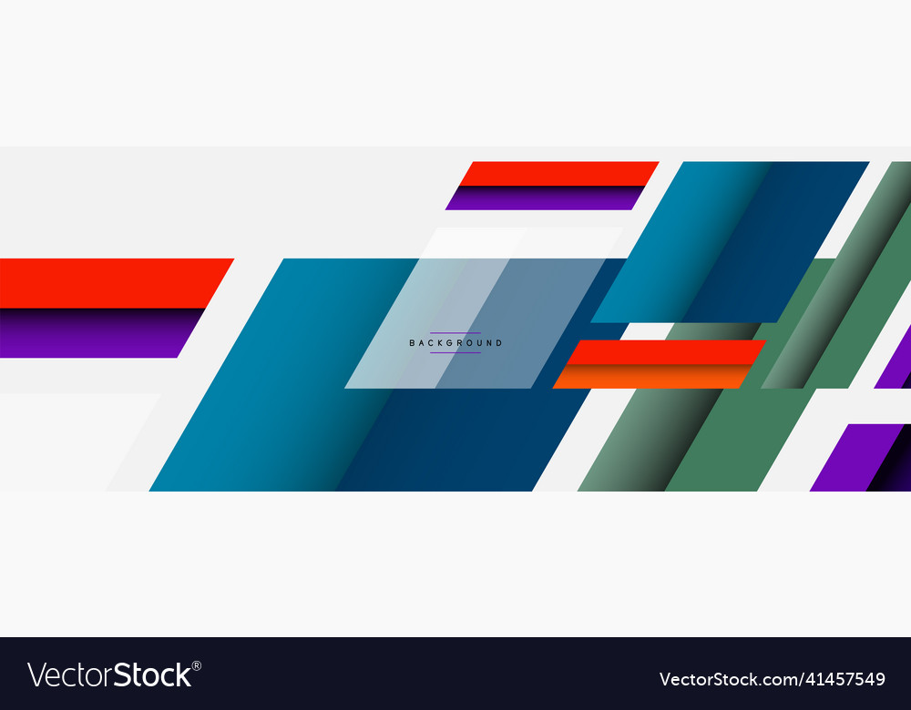 Background abstract overlapping color vector image Background abstract overlapping color