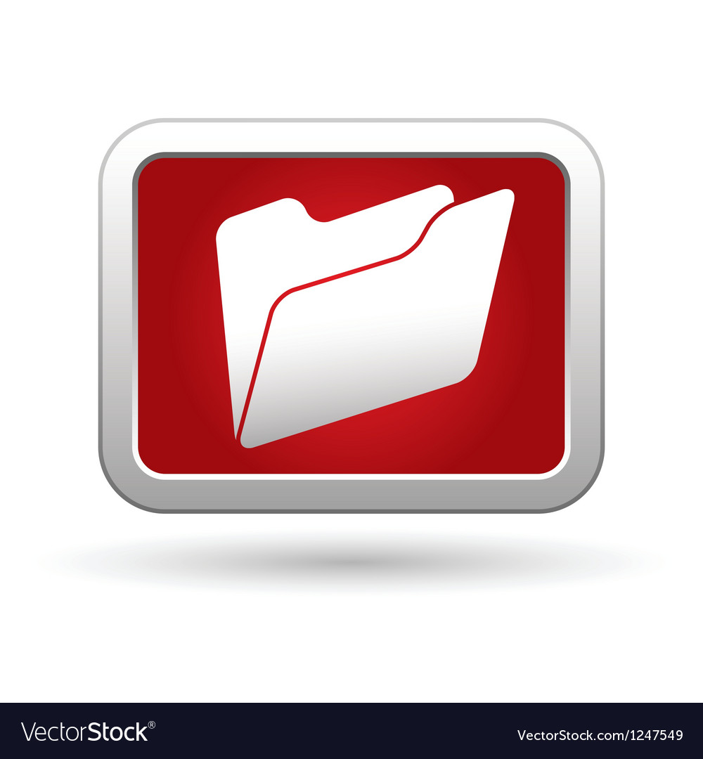 Folder icon Royalty Free Vector Image - VectorStock