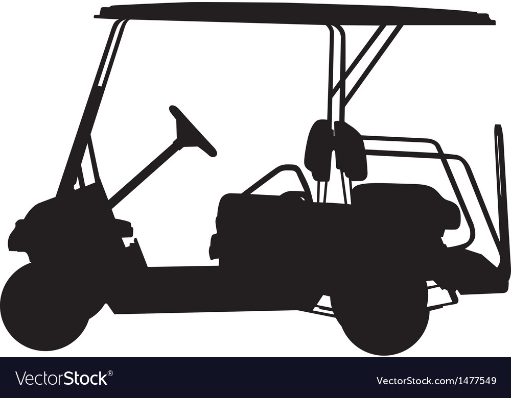 Download Golf cart Royalty Free Vector Image - VectorStock