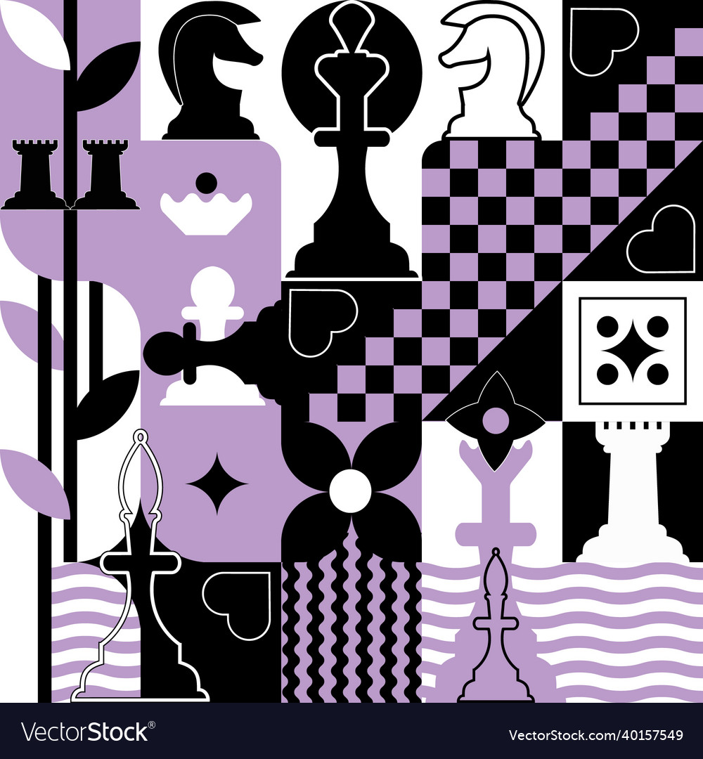 Seamless geometric abstract pattern with elements vector image Seamless geometric abstract pattern with elements