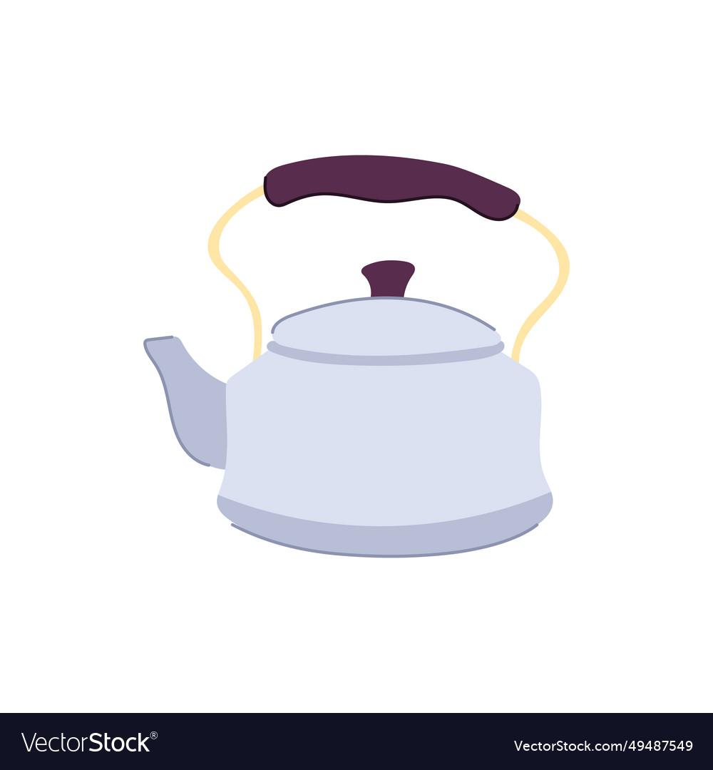 Water kettle cartoon Royalty Free Vector Image