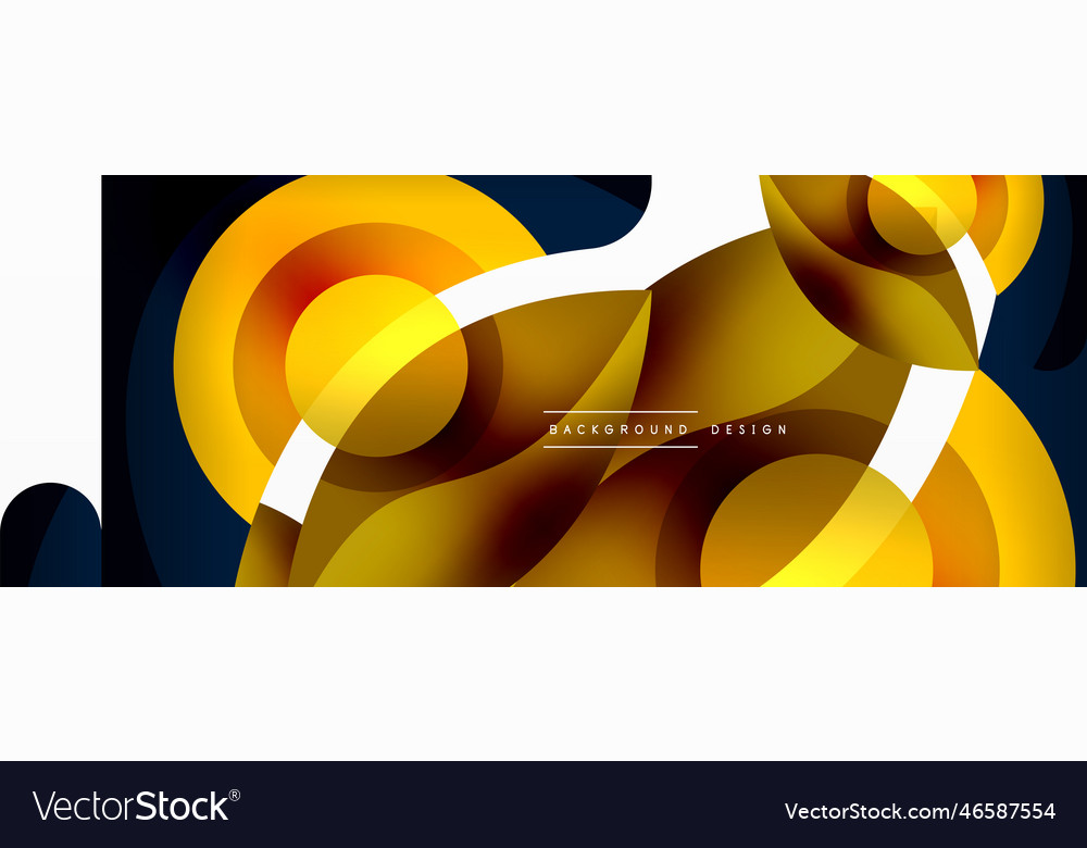 Abstract background with color geometric shapes
