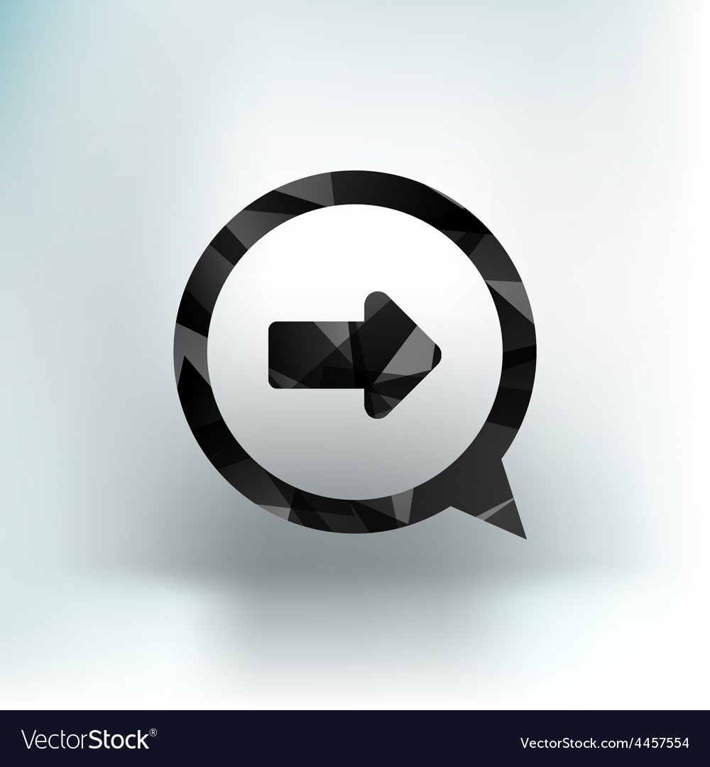 Arrow up icon isolated move symbol element
