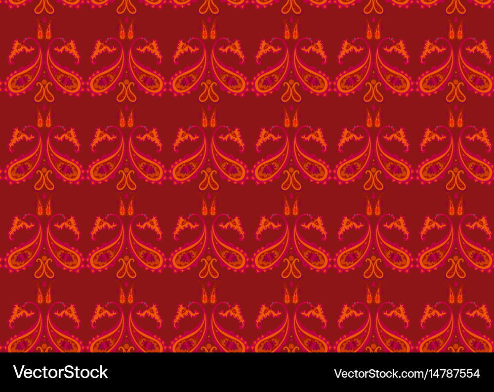 Creative beautiful decorative seamless pattern Vector Image