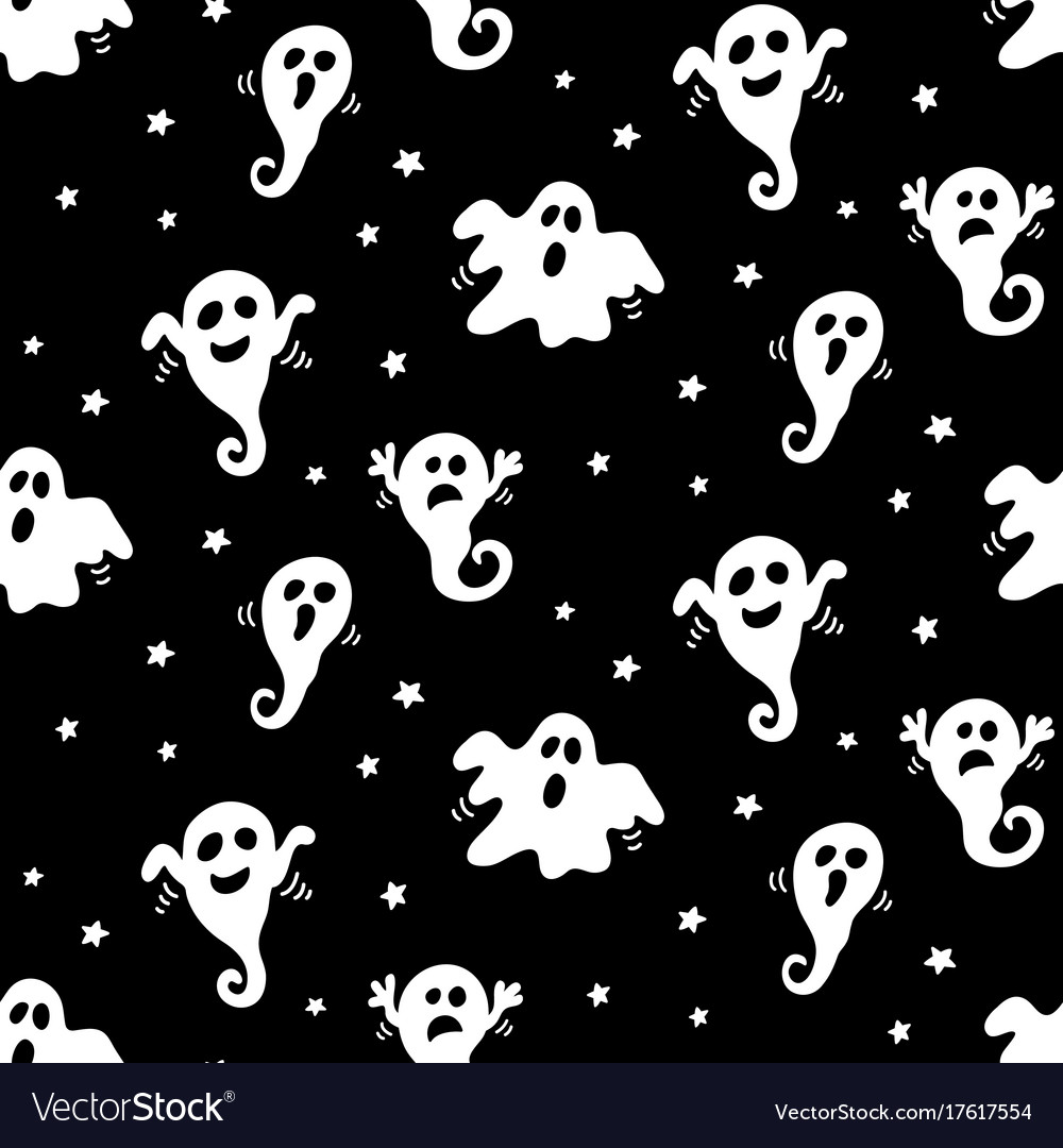 Halloween seamless pattern