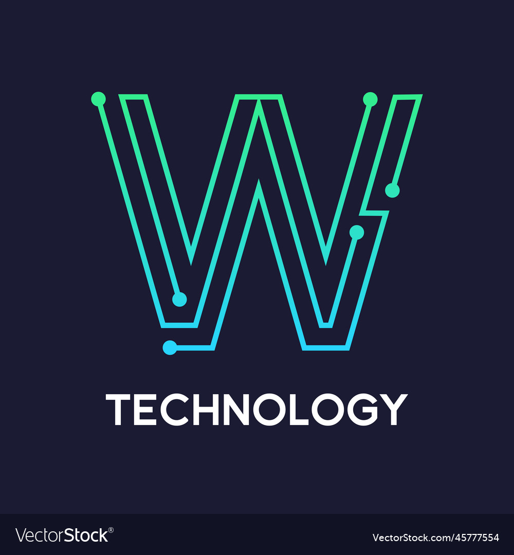 letter-w-logo-design-templatetechnology-abstract-vector-image