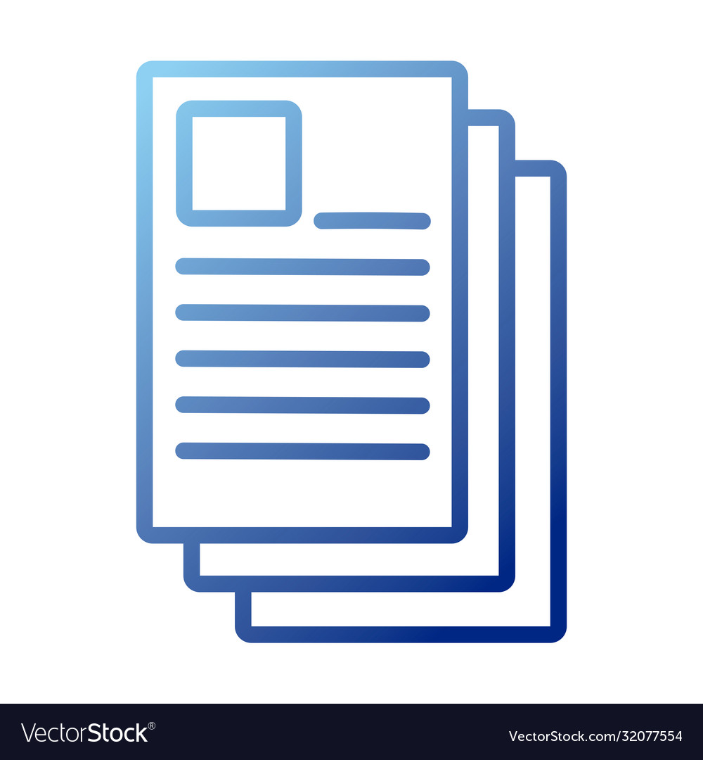 Papers documents with curriculum gradient style