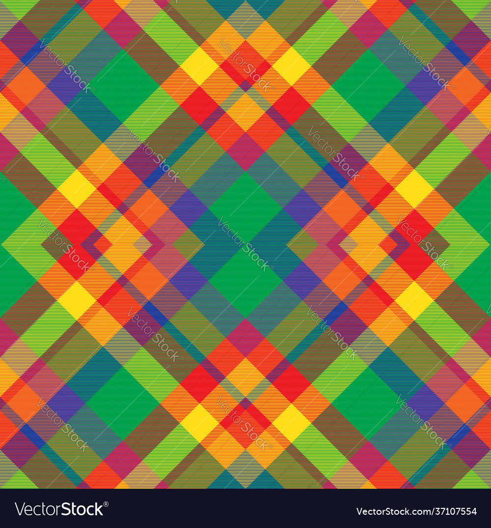 Rainbow argyle plaid tartan texturiert nahtlos