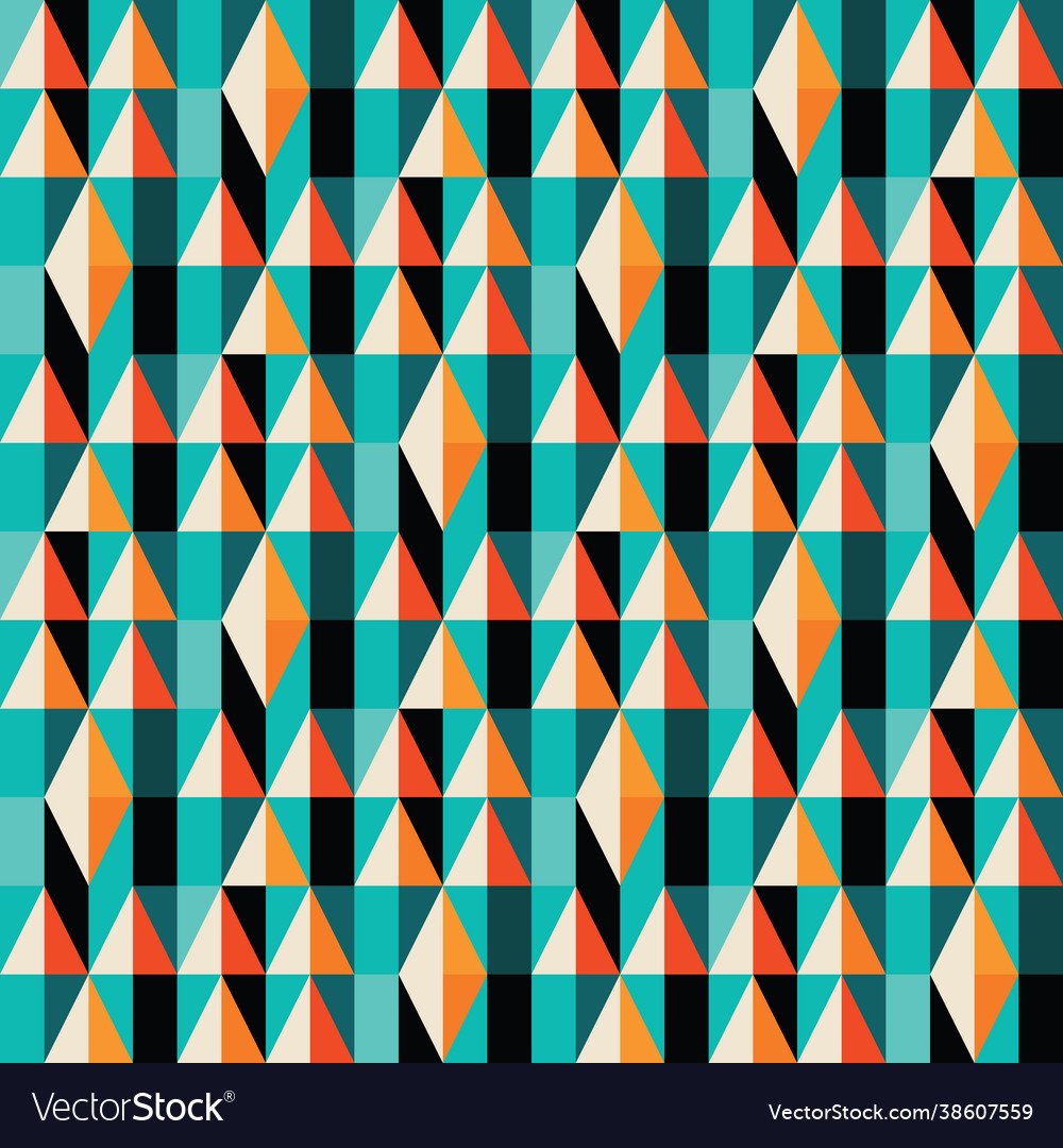 Geometric Triangle Pattern