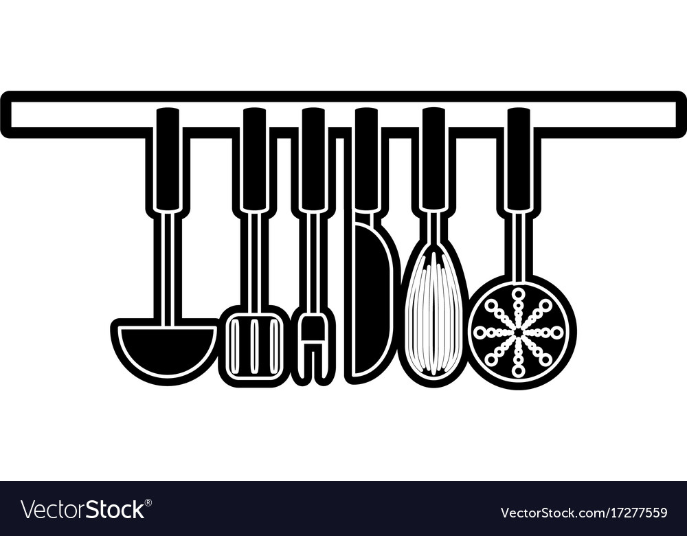 Ladles Royalty Free Vector Image - VectorStock