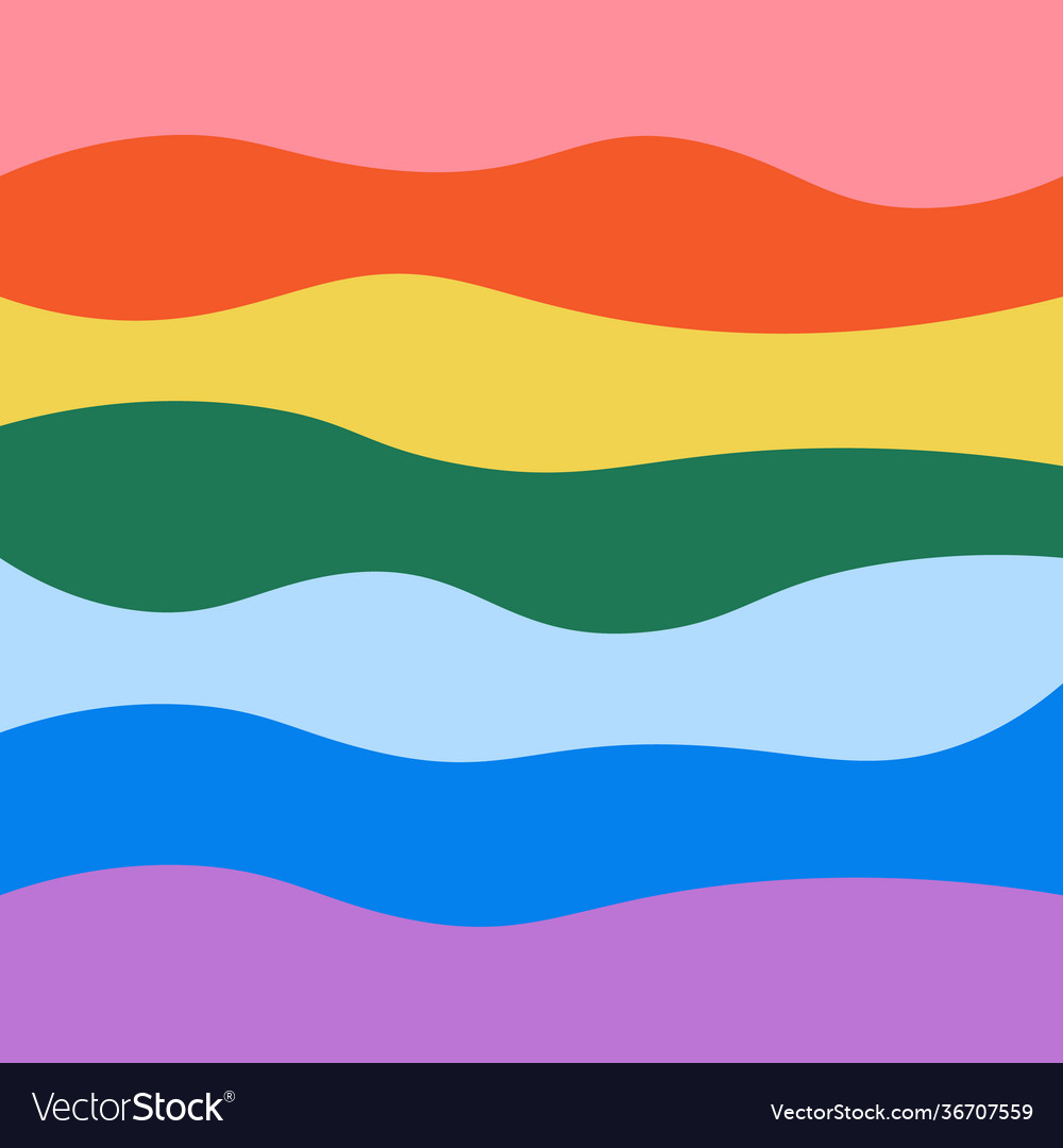 Rainbow lines colorful background