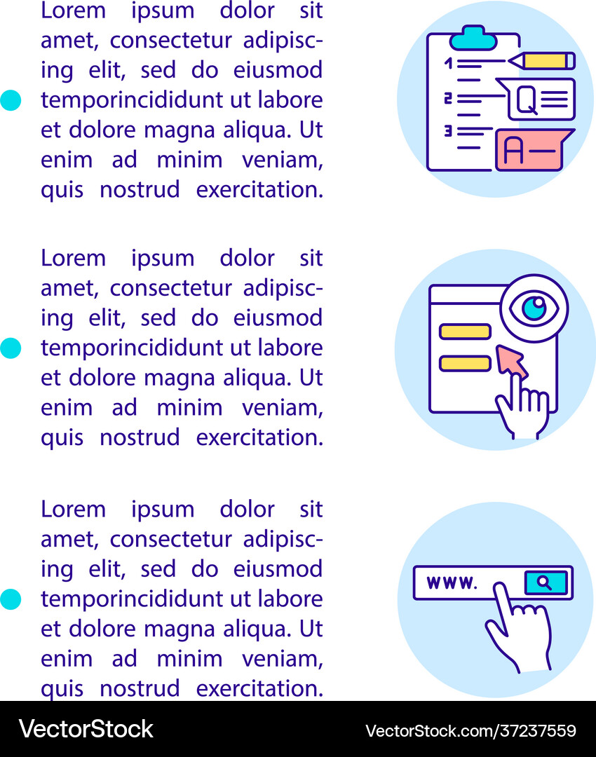 Stop competitive threats concept line icons Vector Image