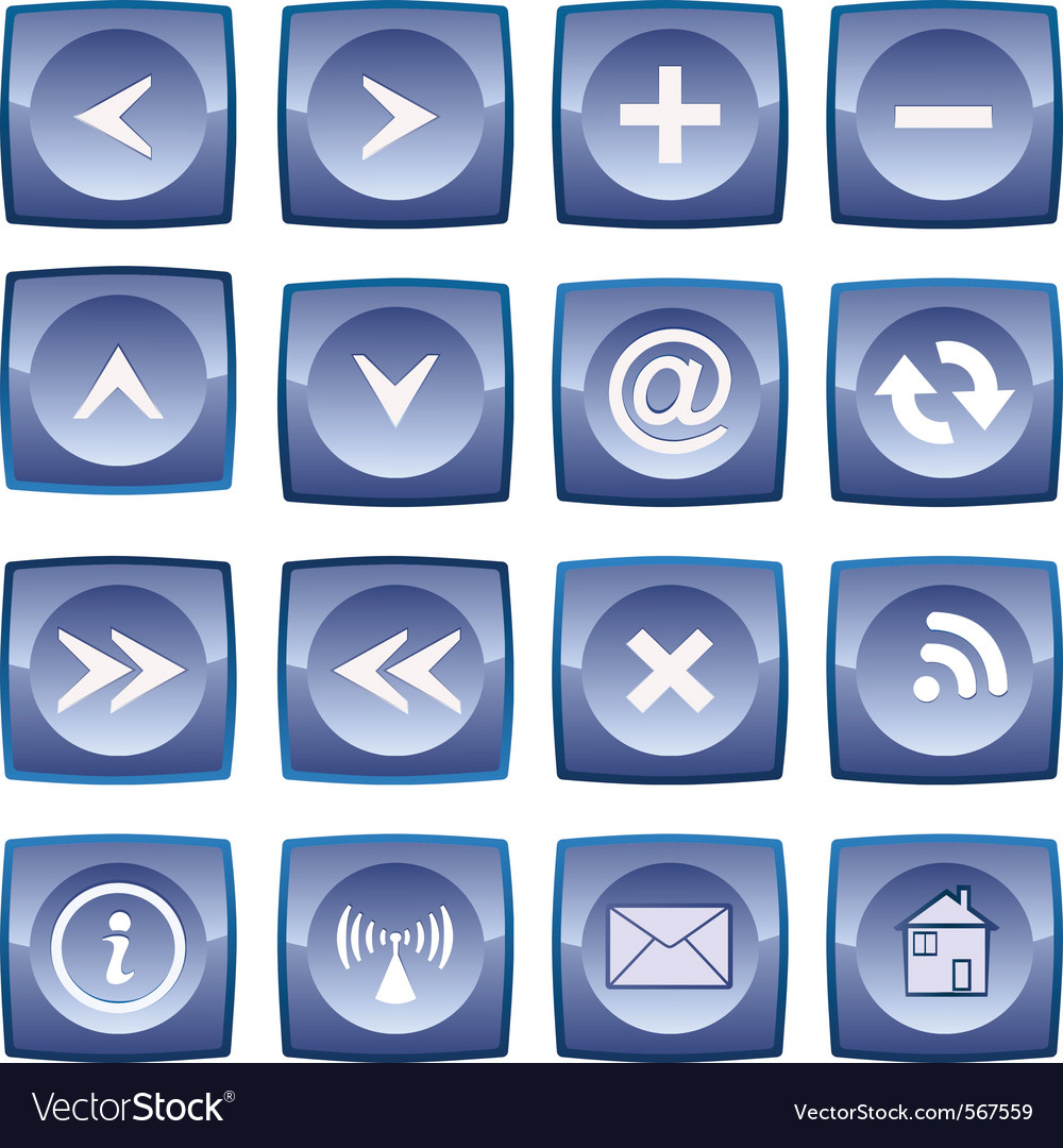 Web buttons