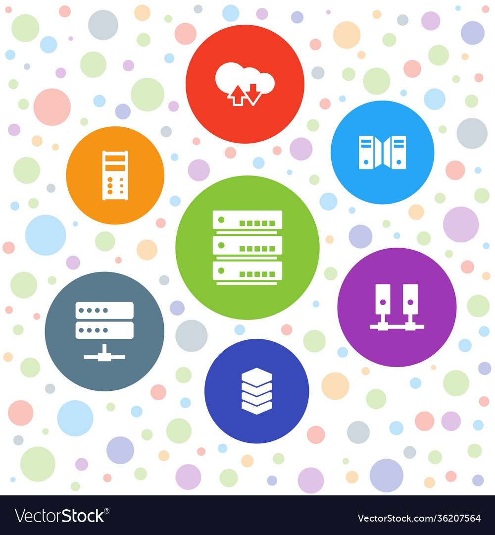 7 database icons