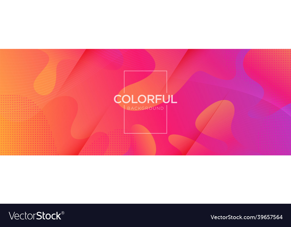 Rainbow colorful 3d dynamic fluid background