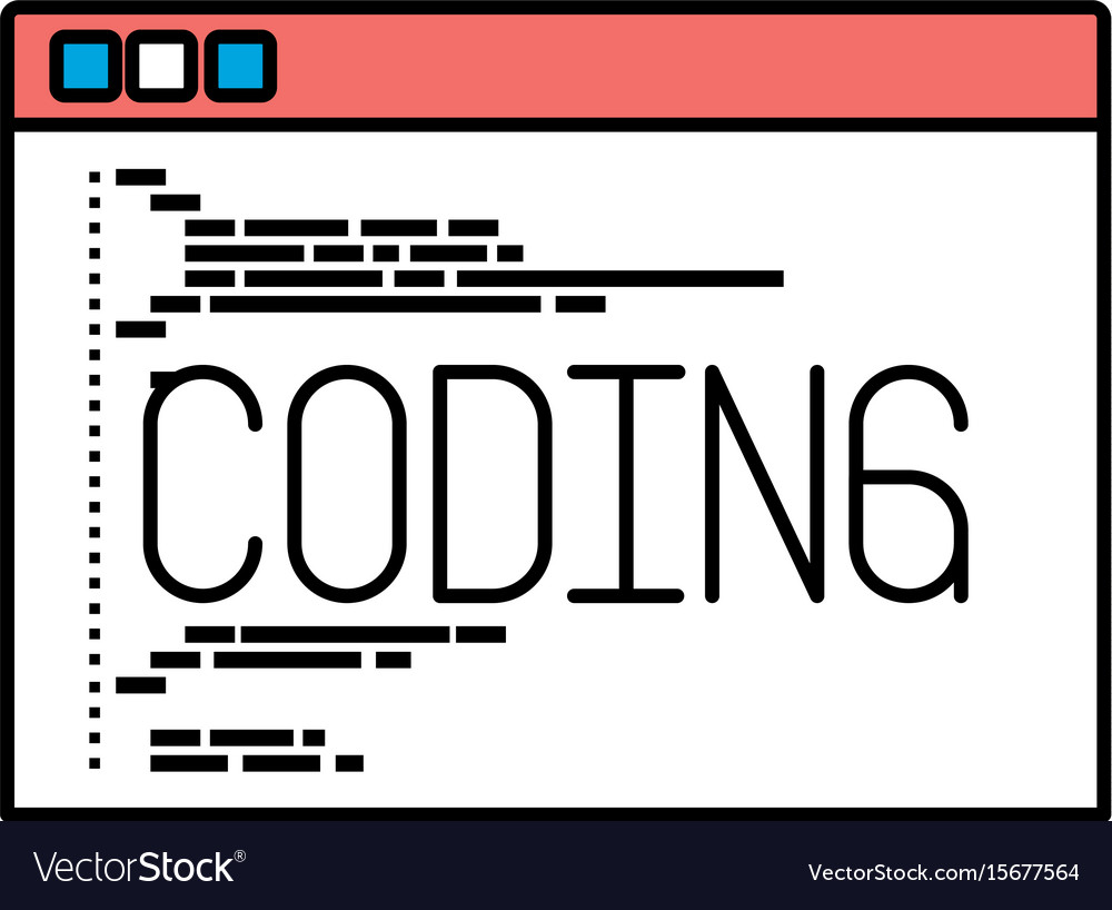 Silhouette color sections of programming window