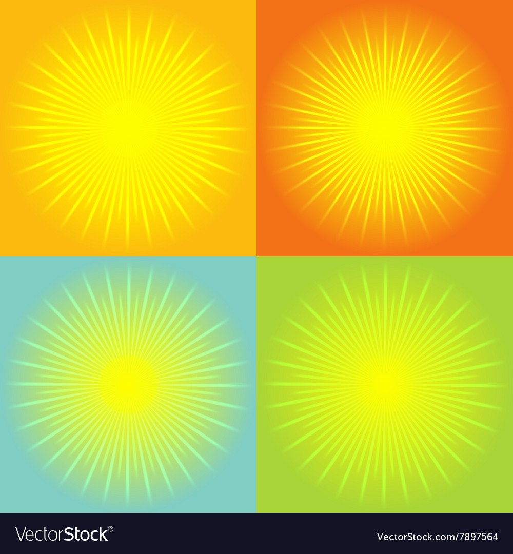 Sunburst abstract background