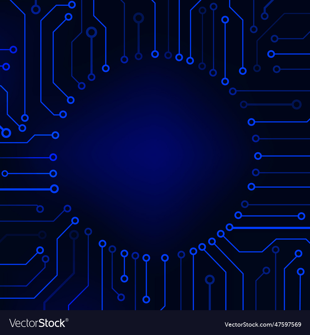 Abstract pcb trace data infographic design vector image Abstract pcb trace data infographic design