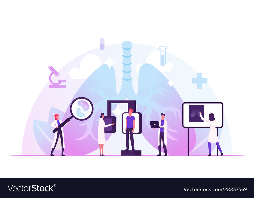 Fluorographic examination in pulmonology