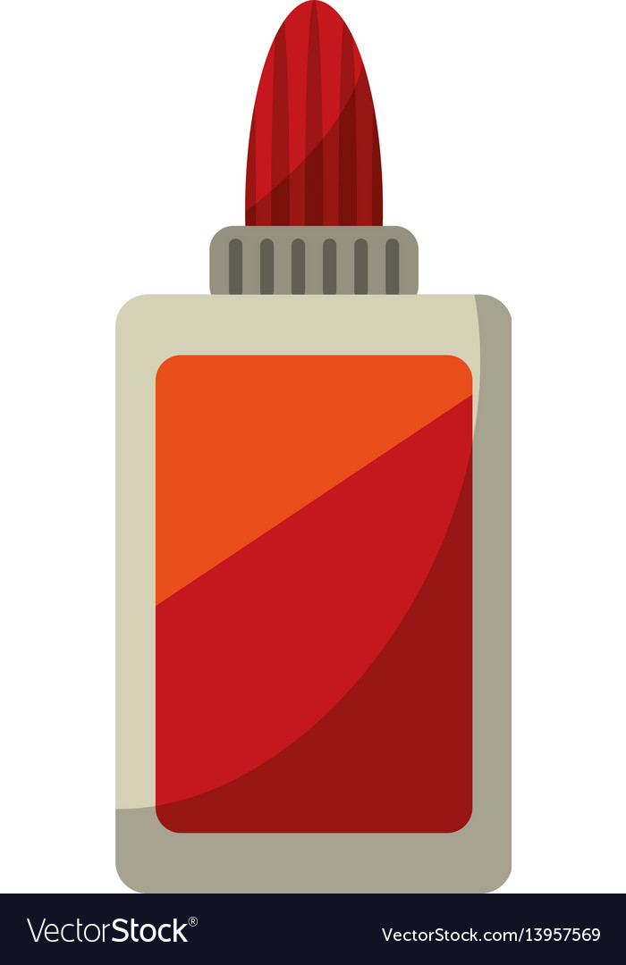 Glue Bottle Icon - School Supplies