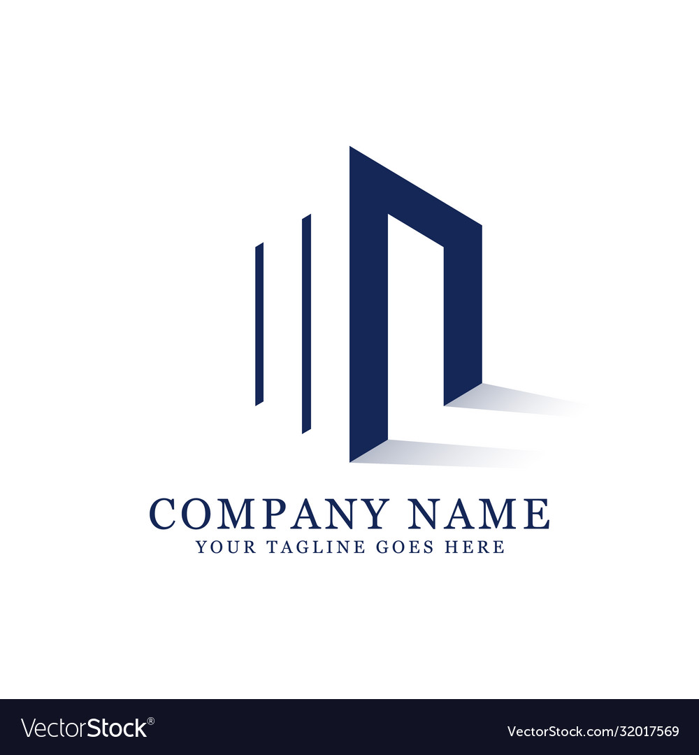 Mn initial logo inspiration negative space letter