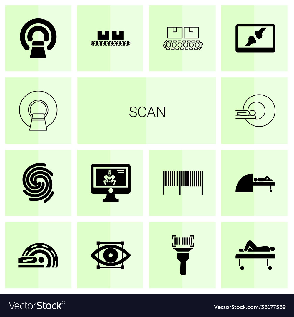 Scan icons