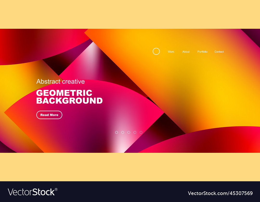 Shiny circles and round elements geometric vector image Shiny circles and round elements geometric