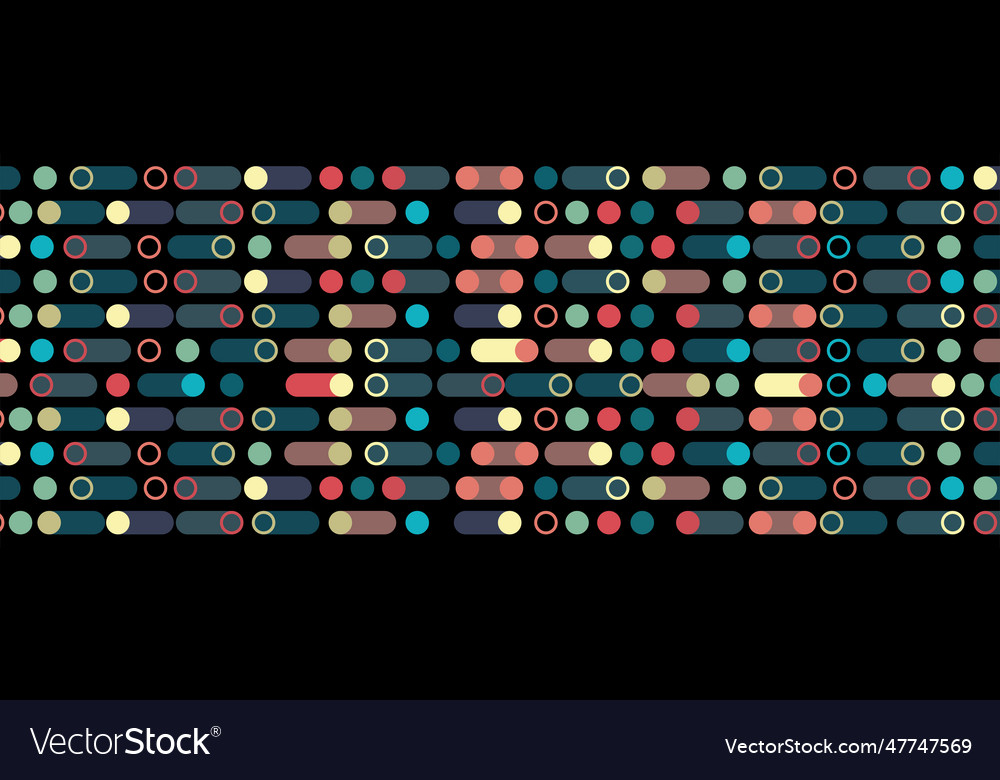 Technology data background idea of global vector image Technology data background idea of global