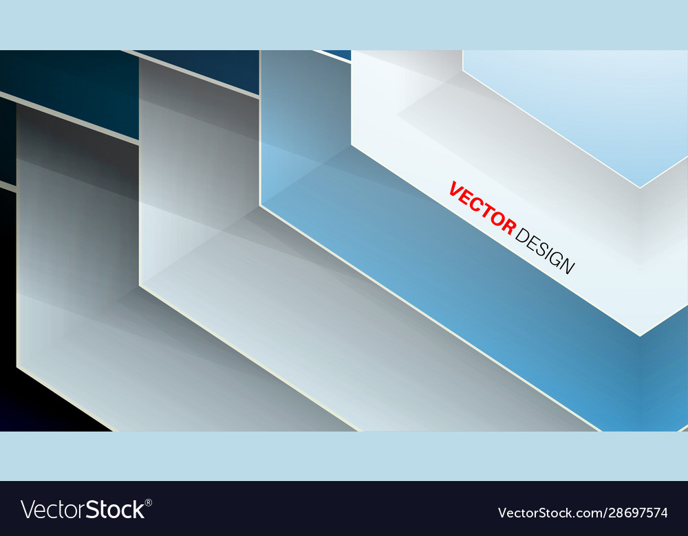 Abstract background overlapping shape new texture vector image Abstract background overlapping shape new texture