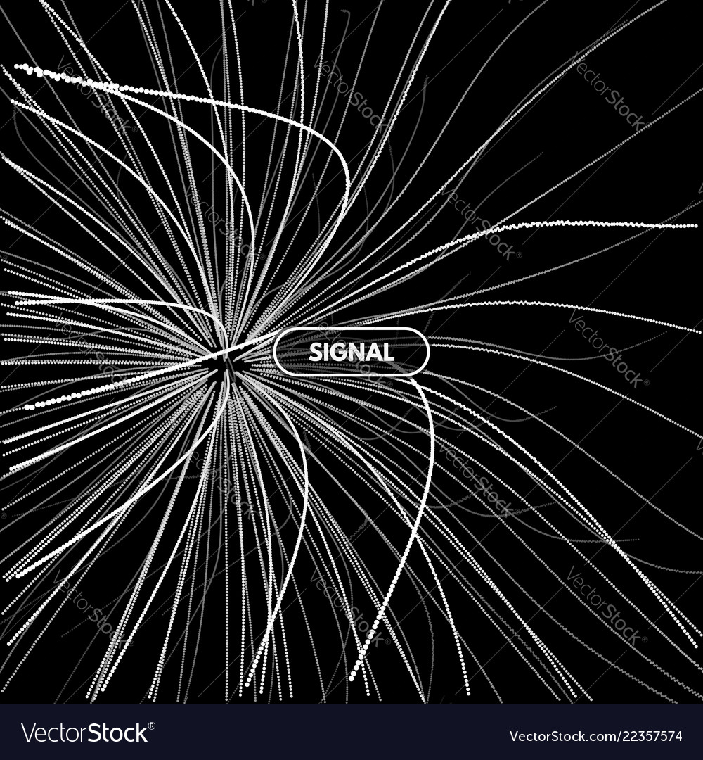 Abstract science or technology background vector image Abstract science or technology background
