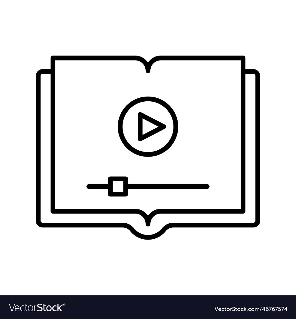 PLAY NOW ICON Stock Vector