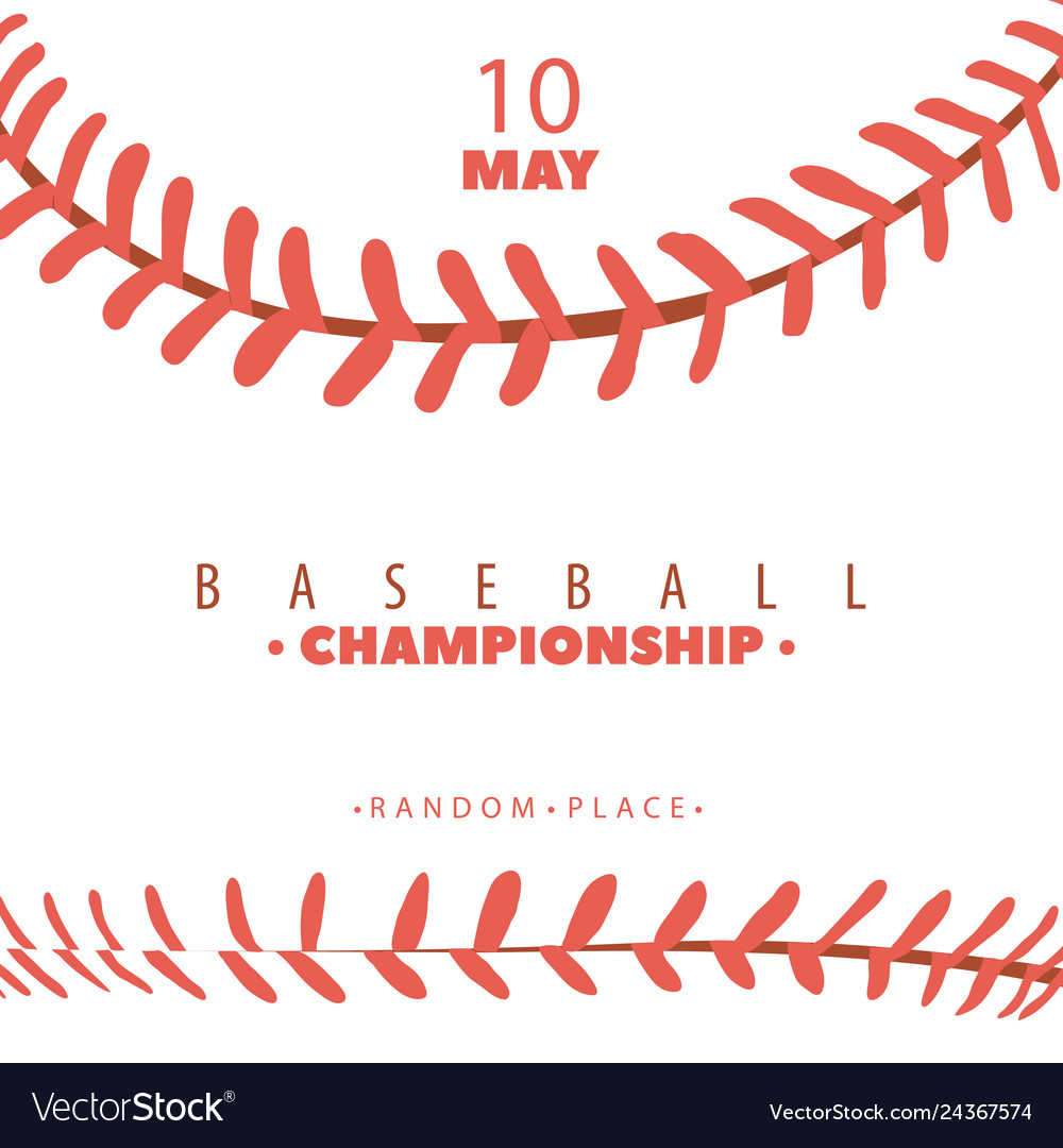 Baseball Competition Poster