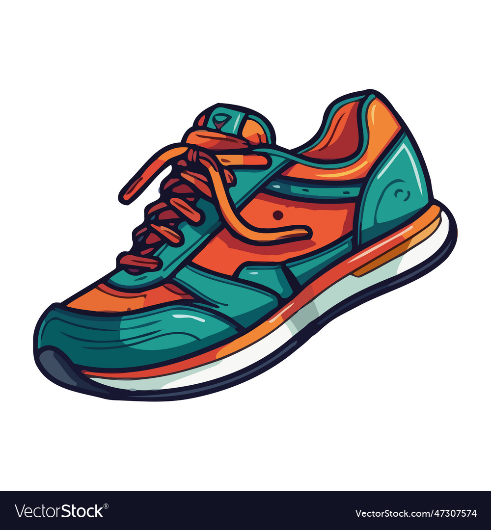 Dynamic Running Shoe Icon