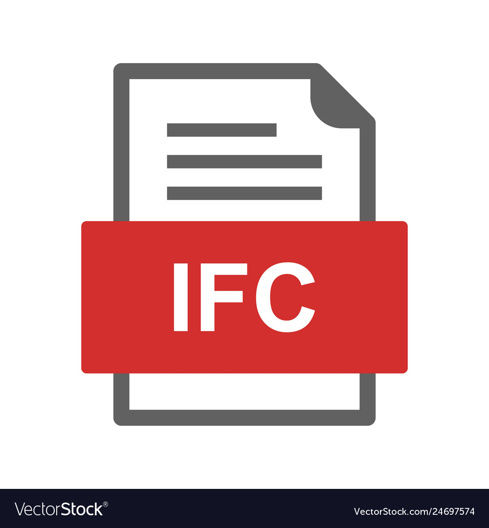 Ifc file document icon