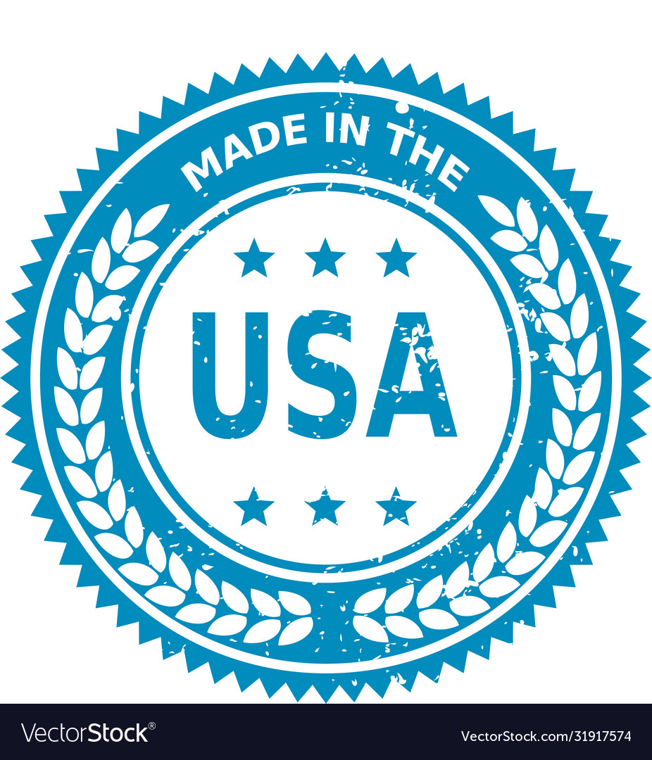 Made in usa icon american flag image