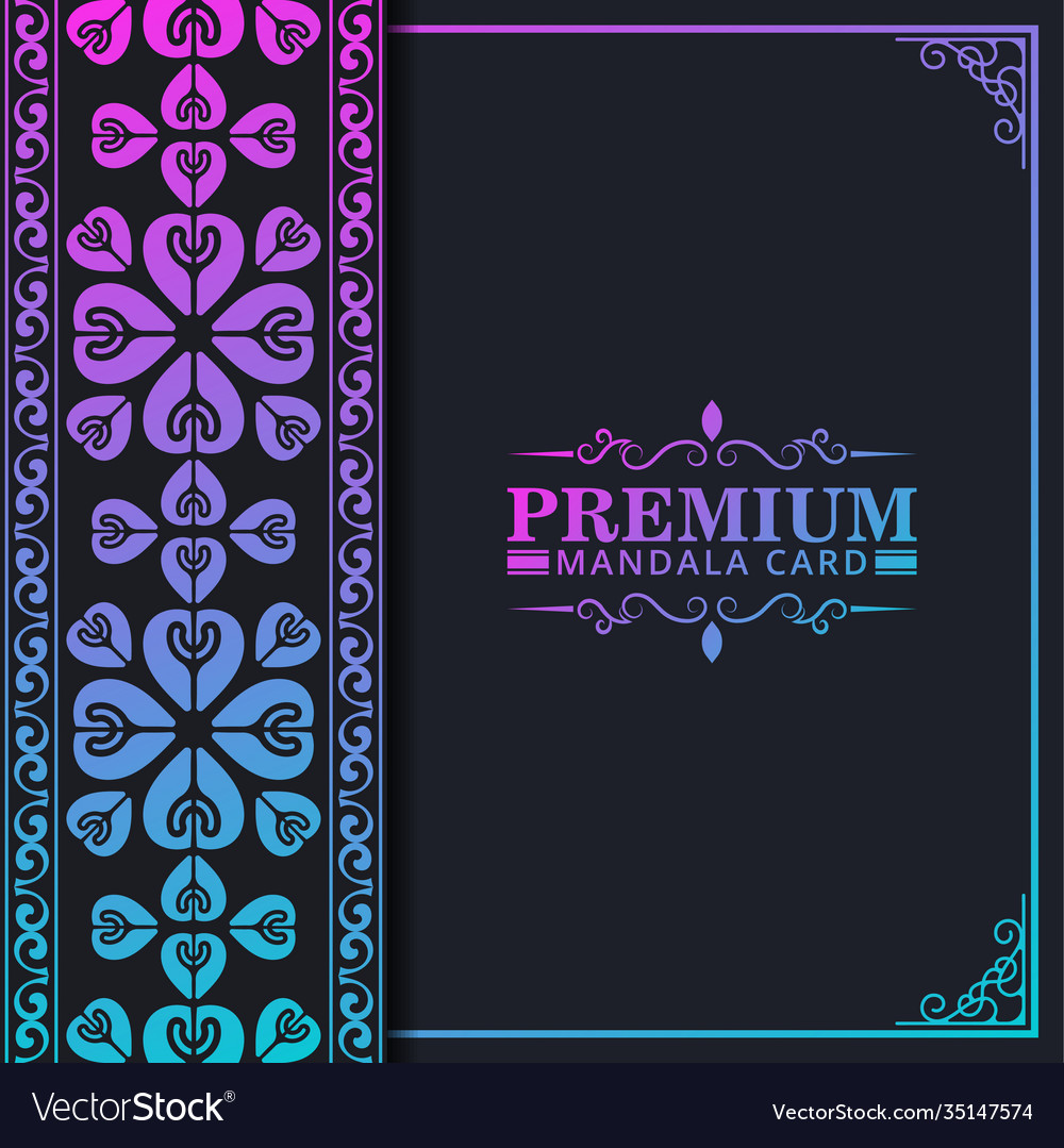 Premium gradient pattern texture menu design Vector Image Premium gradient pattern texture menu design