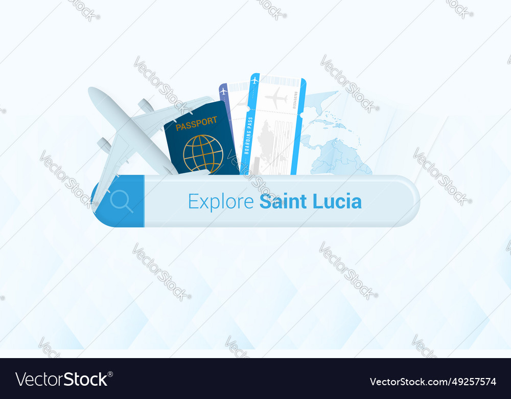 Searching tickets to saint lucia or travel