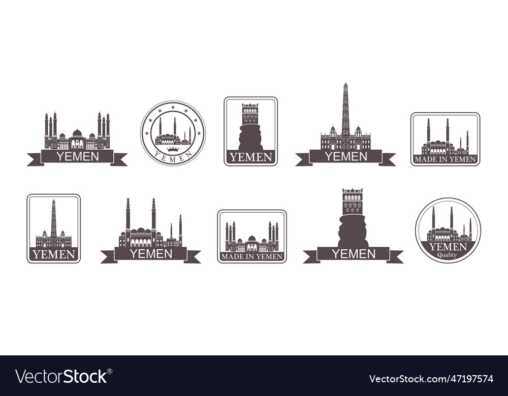 Yemen royalty free vector image vectorstock
