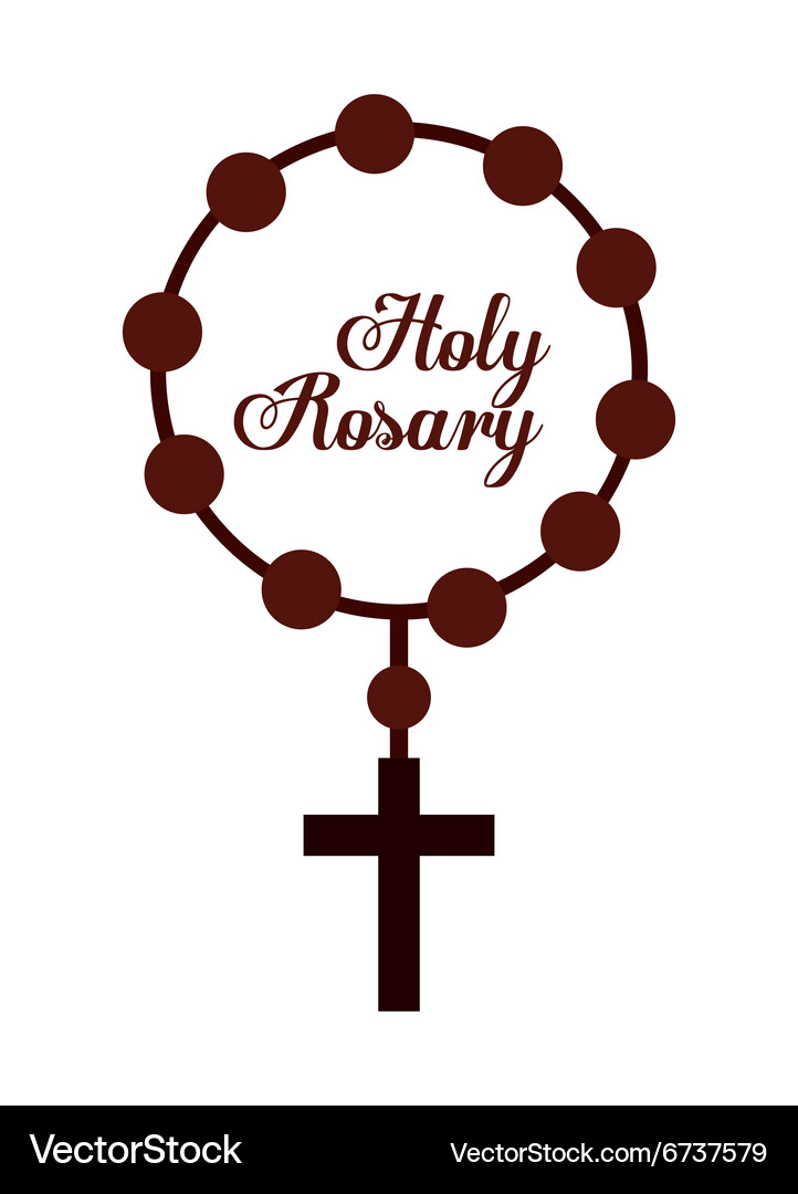 Catholic religion design Royalty Free Vector Image
