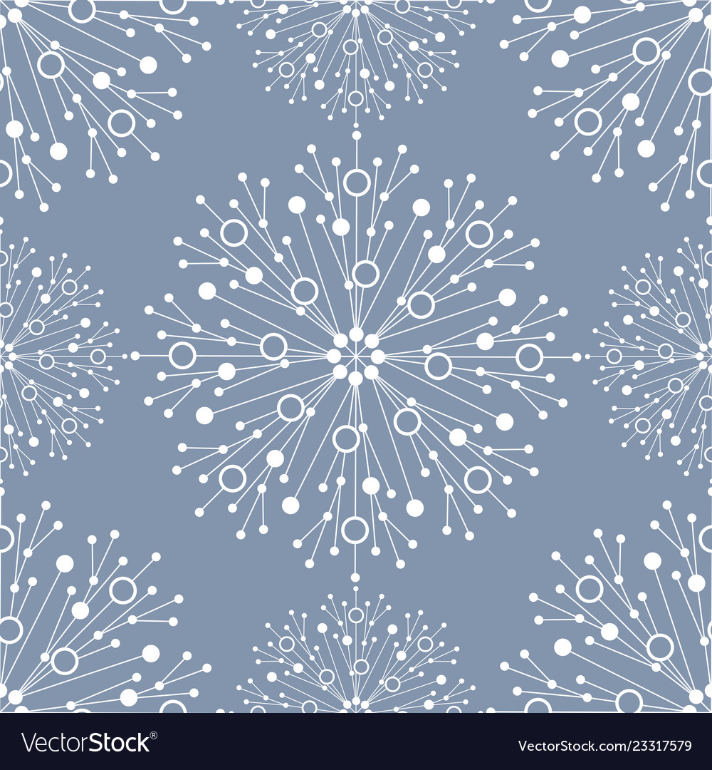 Connected Geometric Lines Pattern