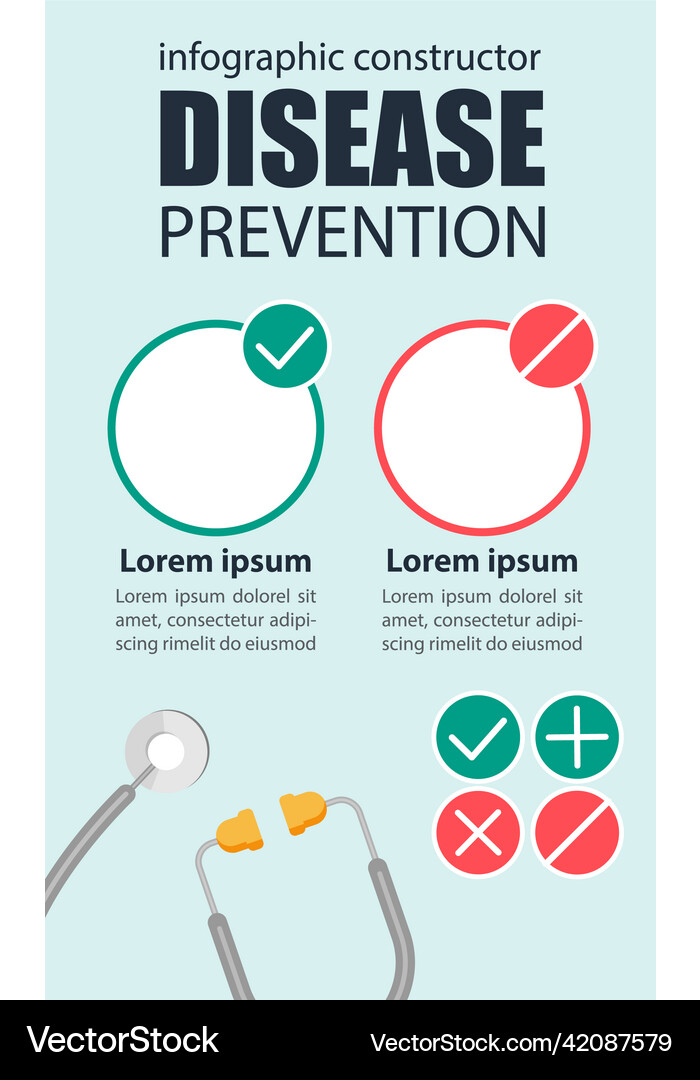 Checkyps Infographic Regular checkups importance infographic chart Vector Image