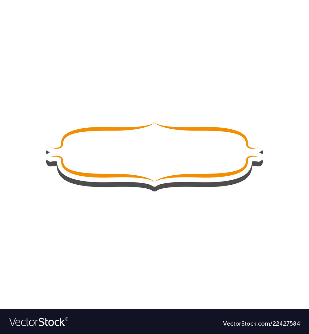 Isolated empty label