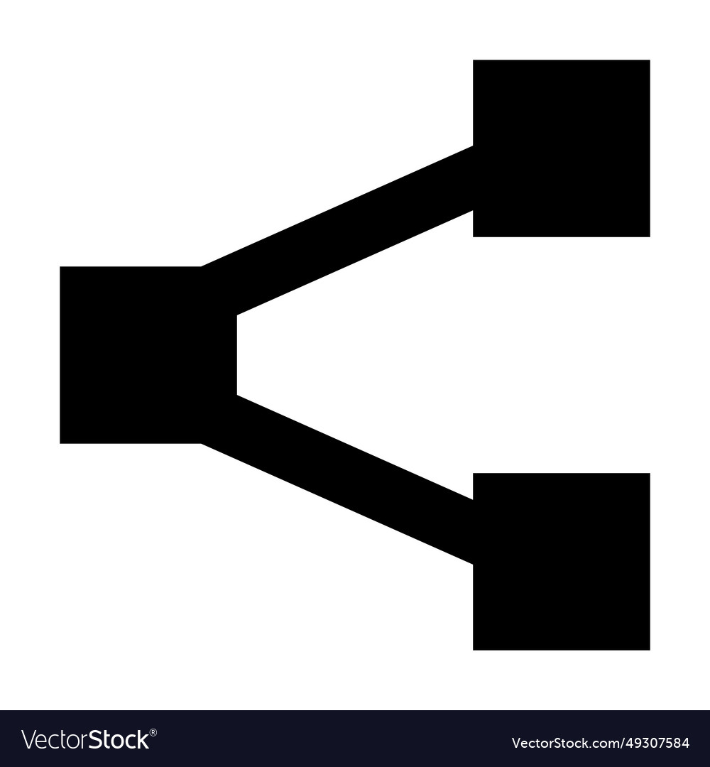 Share icon suitable for website ui design vector image Share icon suitable for website ui design