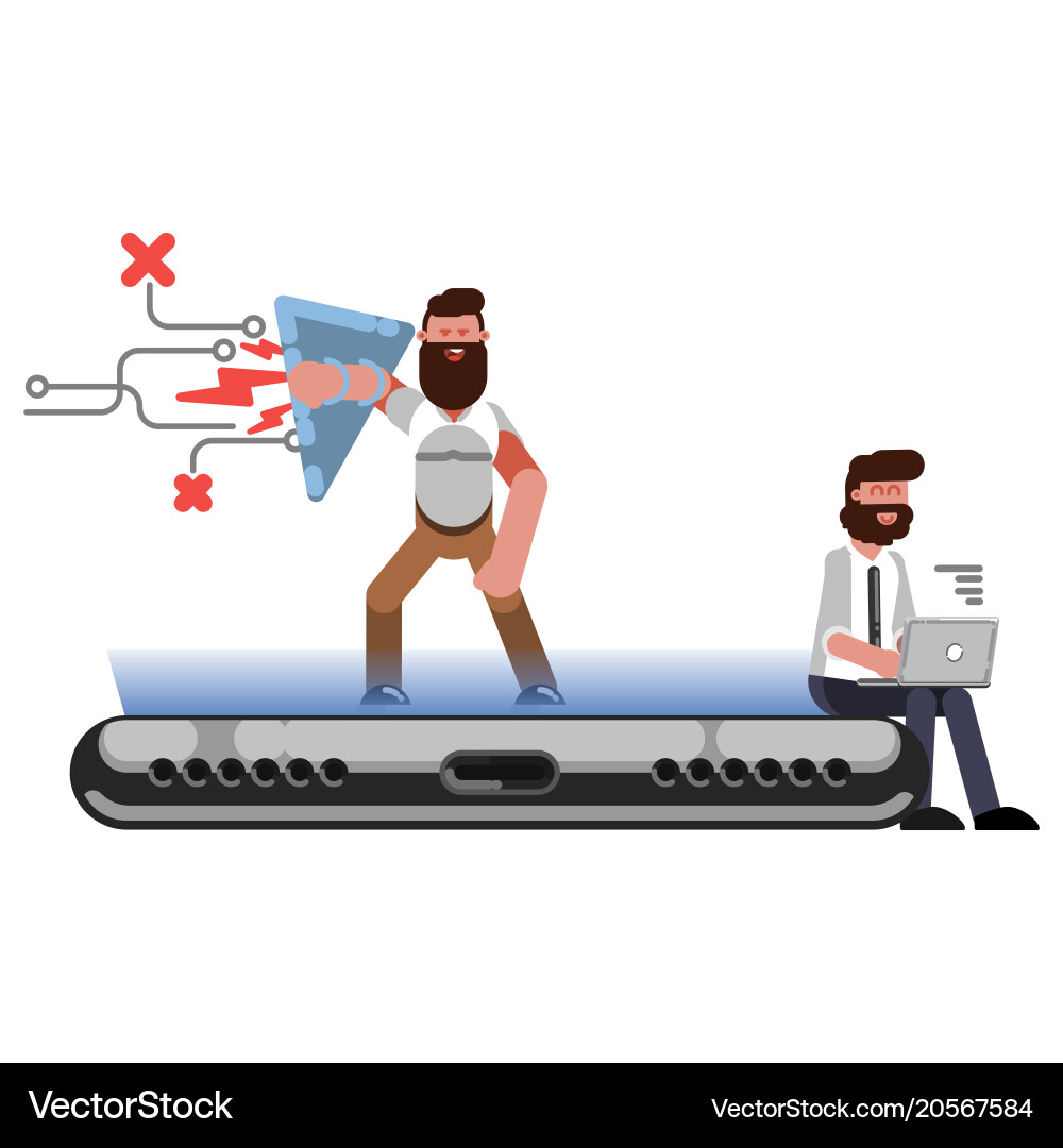 Web security and protection Royalty Free Vector Image