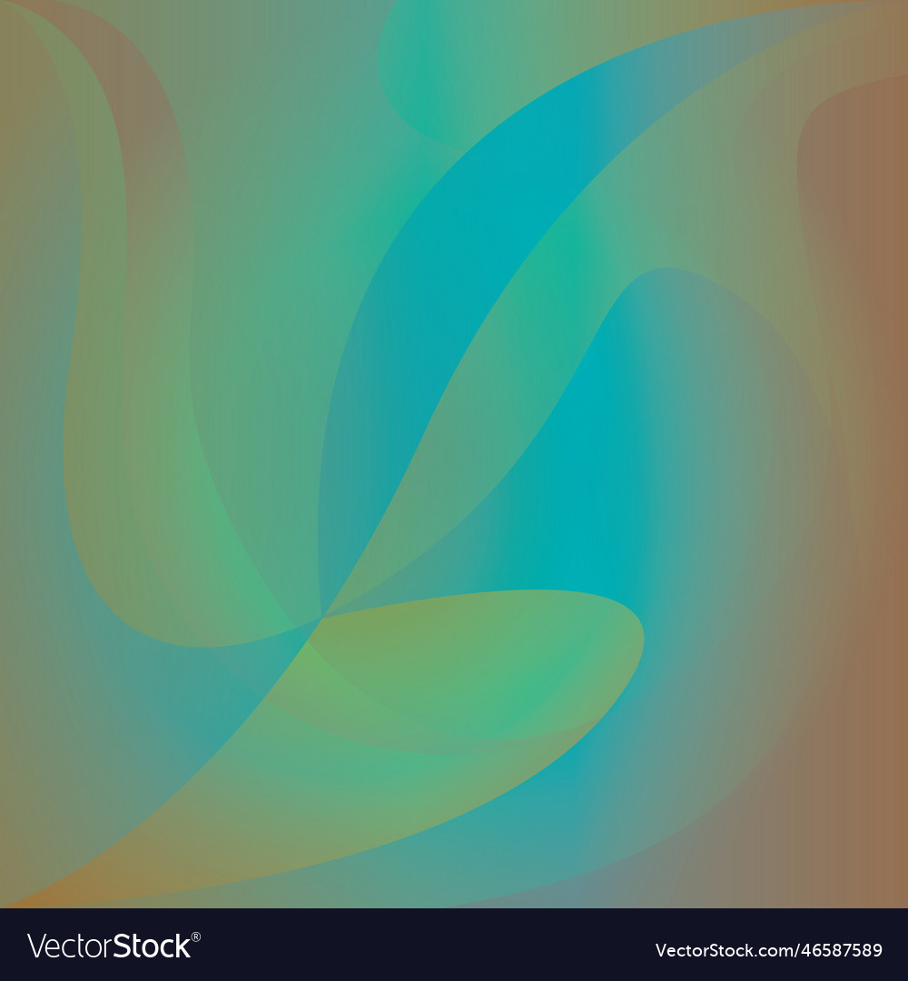 Abstract background with smooth lines in blue