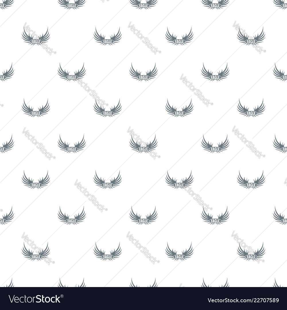 bird wing pattern seamless royalty free vector image